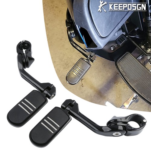 Long angle foot pegs - angle,