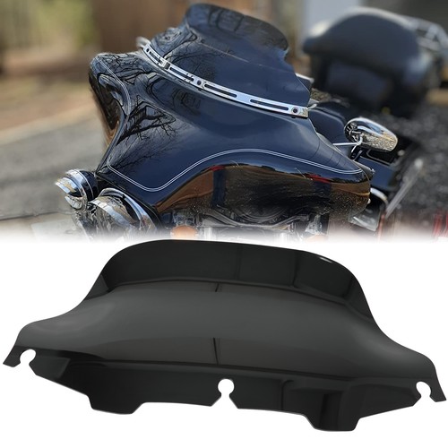 Black wave windshield - 8'',