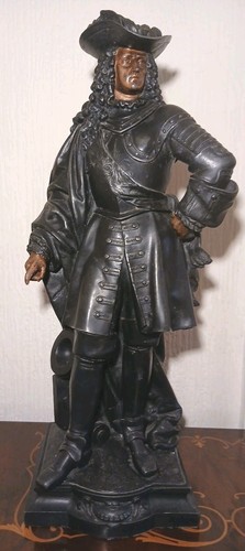 Large rare spelter figure - large,
