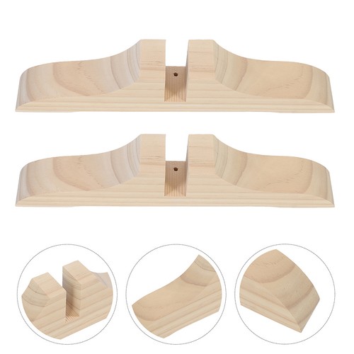 Pcs room divider feet wood - divider,