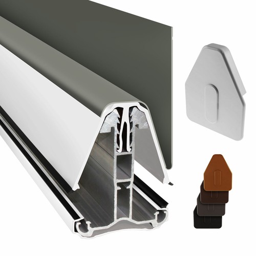 Starter end glazing bar self - starter,