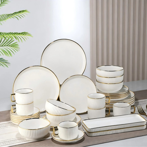 Piece porcelain dinnerware - piece,