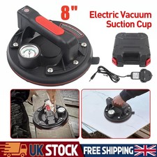 Electric Vacuum Suction Cup 8"
