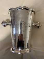  Silver plated champagne