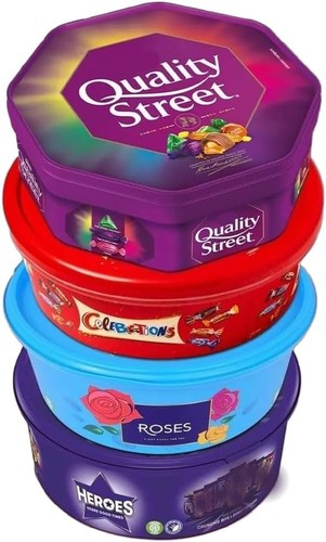 Chocolate tubs mix - mix, roses