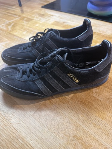 Adidas jeans black suede - adidas,