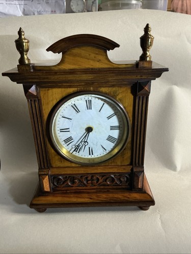 Victorian wooden mantel time - wooden,