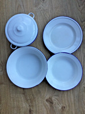 Vintage Enamel Bowl, Vintage