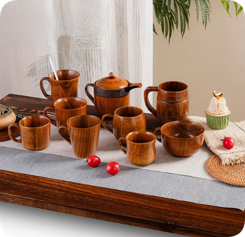 New wooden wood - wooden, cup