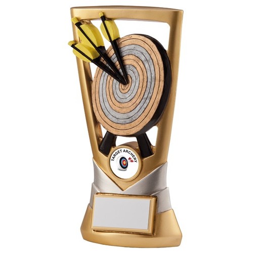 Archery trophy gold - archery,