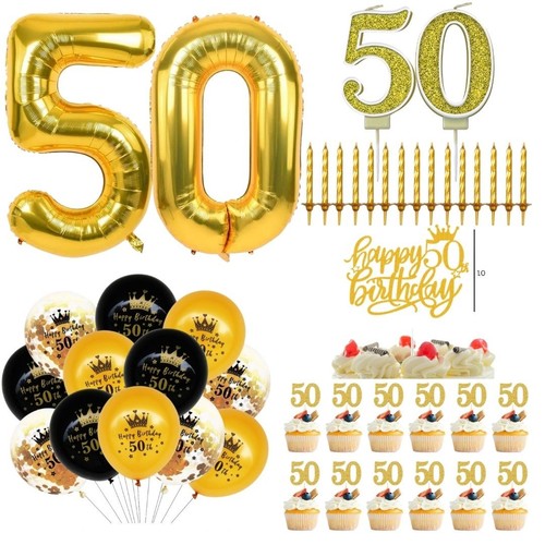 50th birthday cake toppers - birthday, &