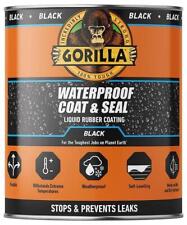 Waterproof Coat & Seal Liquid Rubber Coating - Black, 473ml - 114563