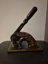 Antique  Embossed Business Seal Press