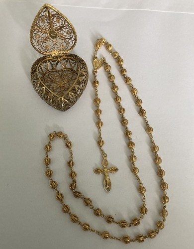 Antique gold gilded silver - antique,