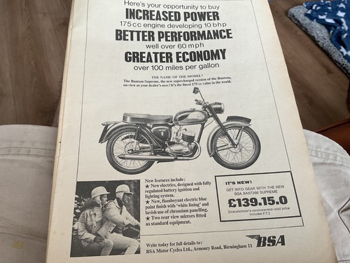Bsa bantam d10 era - bantam,