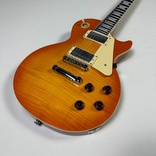 High Quality LP STD 1959 R9 Vintage yellow Flame Maple Top LP Electric Guitar