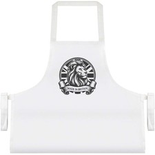 'Lion Made In Britain Emblem' Unisex Cooking Apron (AP00087827)