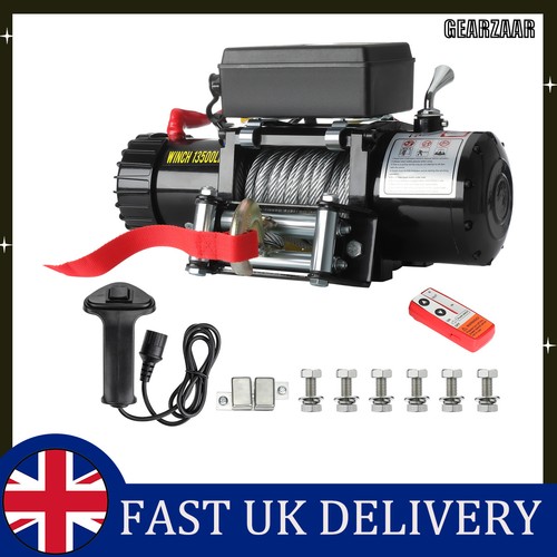 Electric winch 12v - electric, lb