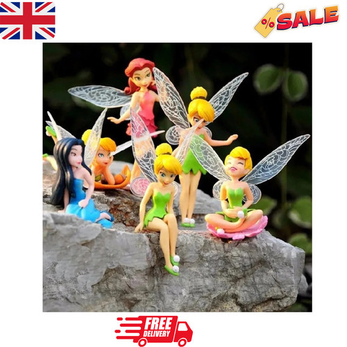 6pc set tinkerbell fairy - tinkerbell,