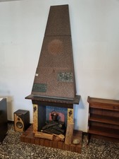 Vintage Italy Design 70s Original Fireplace Bar Furniture