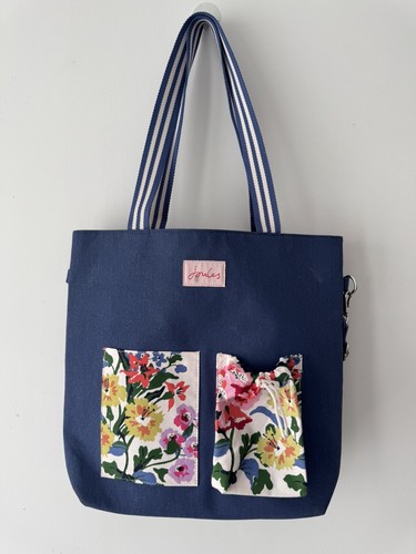 Joules navy floral - floral, bag