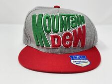 Mountain Dew Hat Soda PepsiCo Code Red Pop 2013 Snapback Hat Baseball Cap