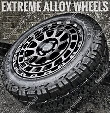 18" Black Swamper Alloy Wheels Mercedes Vito Viano V Class + All Terrain Tyres