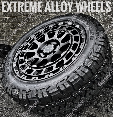 Black swamper alloy wheels - 18",