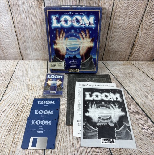 Loom amiga boxed with - with, manual