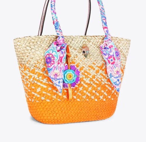Kurt geiger basket straw bag - kurt,
