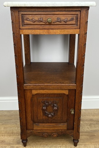 Bedside table antique - table, french