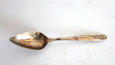 Sugar Spoon Tea Jam Silver Plated Wild Briar Cutlery Falstaff Plate VTG Flatware