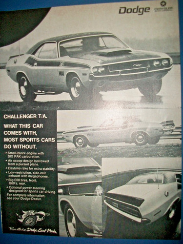 1970 dodge challenger - 1970, ta