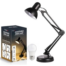 Adjustable Desk Lamp E27 Bulb