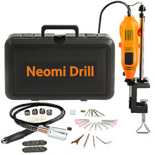 135W Drill Tool Set Corded Power Rotary Multi Tool Kit with Dremel Compatible