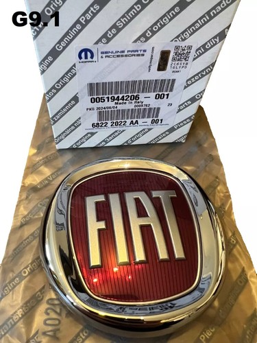 Front bumper badge fiat - front, 500