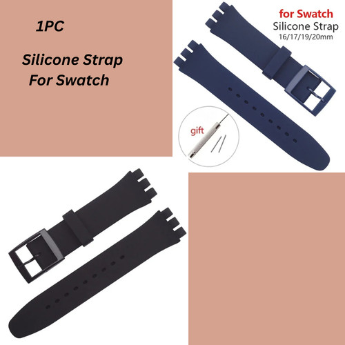 Swatch watch strap silicone - watch,