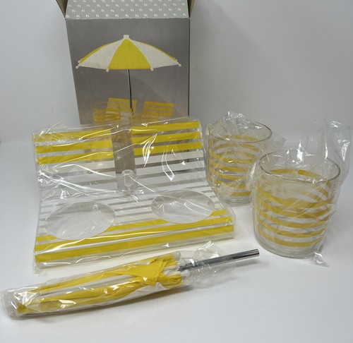 Vintage cocktail drink - vintage, 4-pc