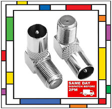 2x Right Angle 90 Degree F