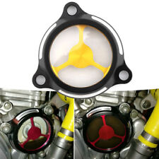 Motor New Clear Engine Oil Filter Cover For SUZUKI DRZ400 400S 400SM 400E Yellow