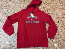 Tommy Hilfiger Kids Hoodie Sweatshirt Scooter Red size S (8)