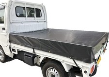Tonneau Cover Black for Japanese Kei Mini Truck Acty Sambar Carry Hijet Minicab