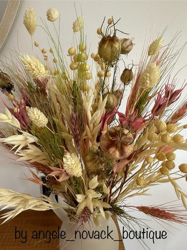 Large dried flowers pastel - flowers, 'pastel