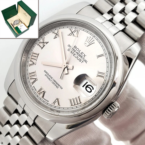 2017 rolex datejust - rolex, 36mm
