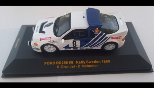 Ford rs200 kalle grundel rally - grundel,