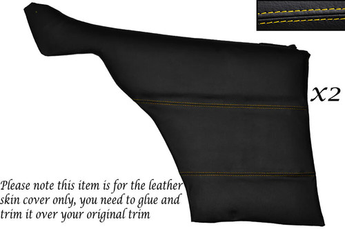 Yellow stitch rear door - stitch,