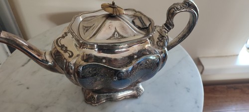 Silver plated tea pot - pot, by