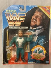 WWF/WWE USA Hasbro Ted DiBiase Million Dollar Man Green Tux Blue Card Series 2