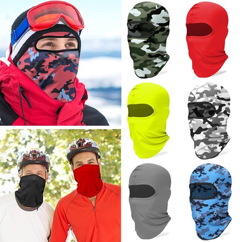 Men womens balaclava full face - men,