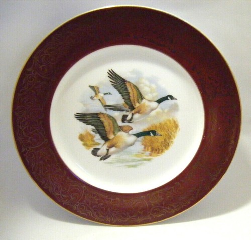 Vintage flying ducks - vintage, plate